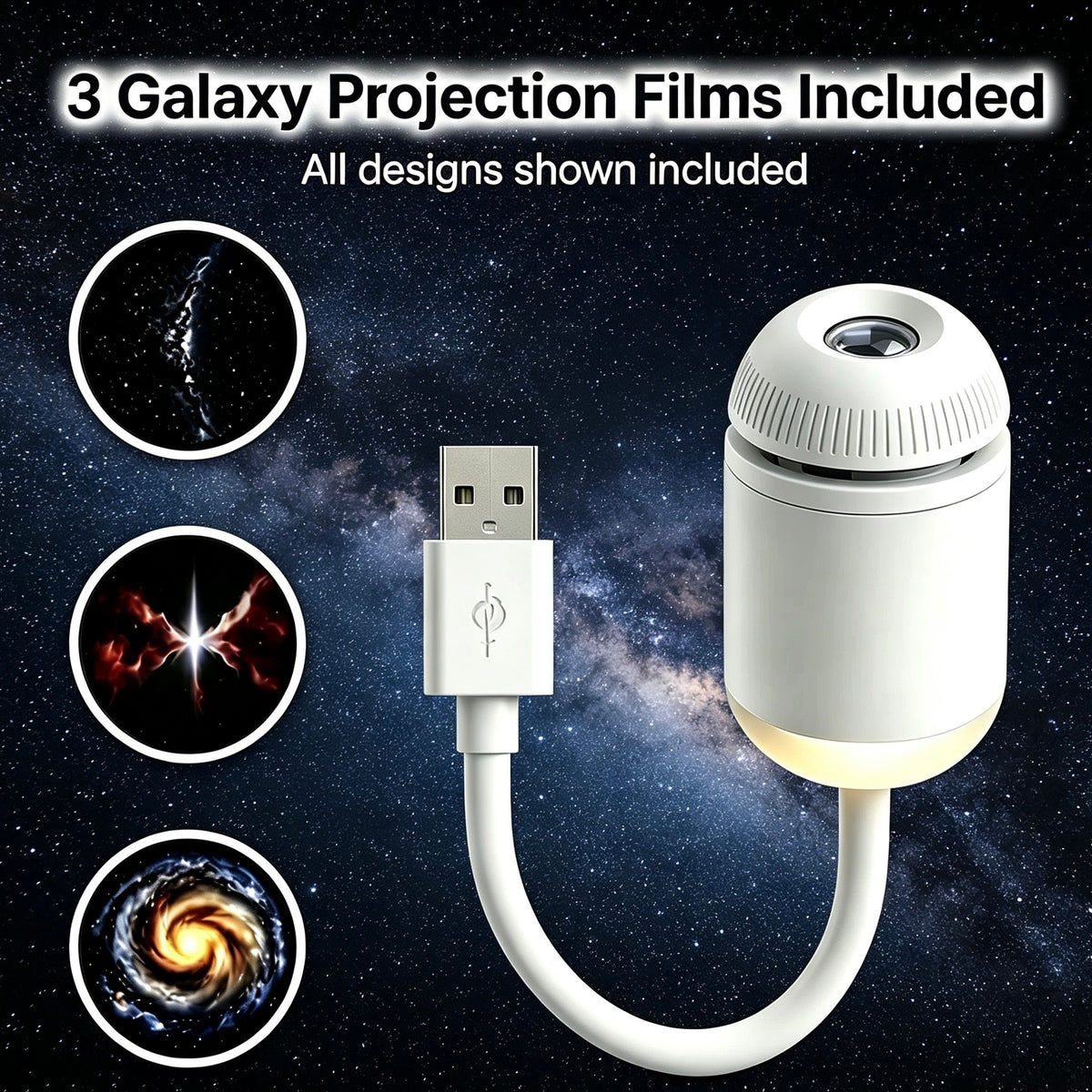 Lumiview™ Galaxy Projector