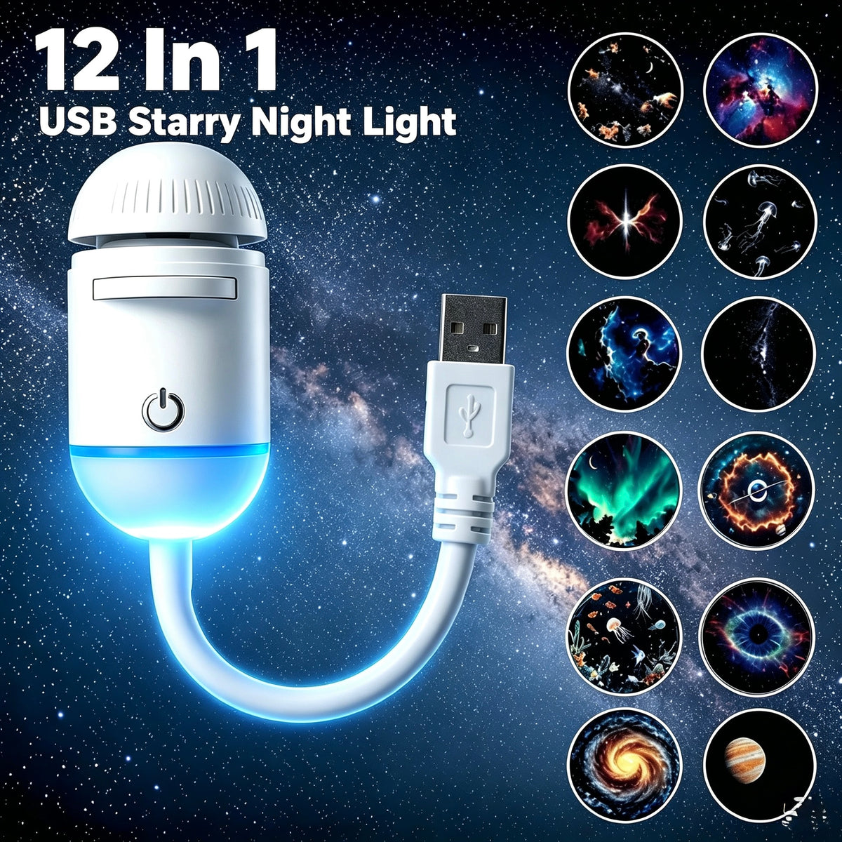 Lumiview™ Galaxy Projector