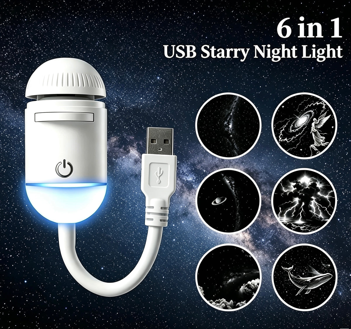 Lumiview™ Galaxy Projector