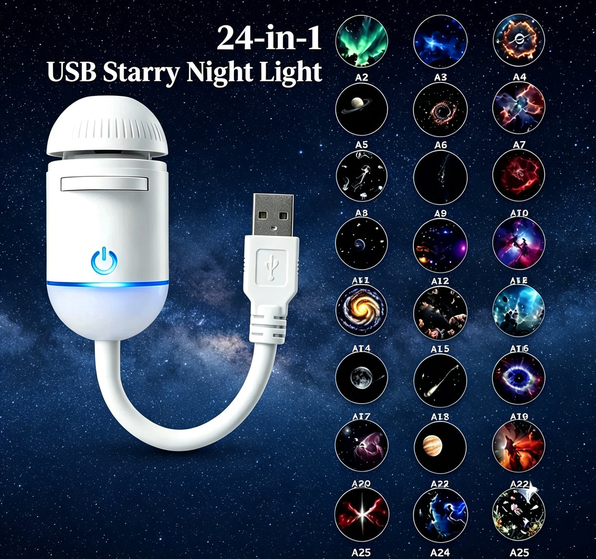 Lumiview™ Galaxy Projector